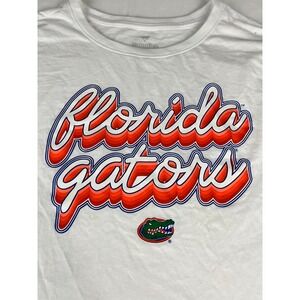 Florida Gators Fanatics Women's Long Sleeve T-Shirt White Orange Blue